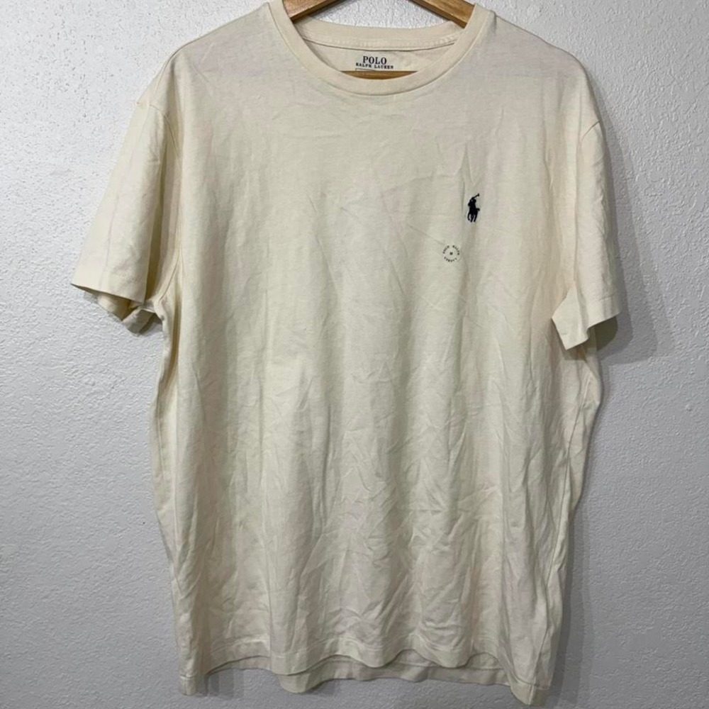 Polo Ralph Lauren cream t-shirt